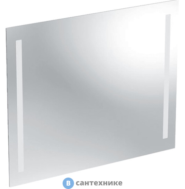 Зеркало Geberit 500.588.00.1 OPTION с подсветкой /800x650x36/