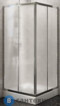 картинка Душевой уголок BelBagno DUE-A-2-90-P-Cr без поддона
