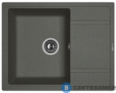 картинка Кухонная мойка FLORENTINA Липси 650, чёрный FG (20.125.C0650.102)