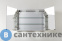 картинка Зеркальный шкаф BelBagno SPC-2A-DL-BL-900 с нижней подсветкой дверей с двумя распашными дверьми с двусторонним зеркальным полотном, со стеклянными полками, с розеткой и сенсорным выключателем