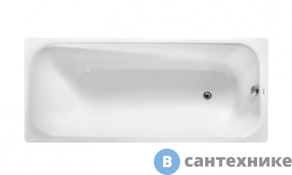 картинка Ванна чугунная WOTTE Start 1700х750 (БП-э0001104), без ножек