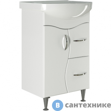 картинка Тумба Mixline КЛАССИК 52 (Уют-50-4), под умывальник Альфана 52 (525508)