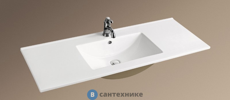 Раковина WELTWASSER DEILBACH 7506-120 подвесная (1205х470х180)