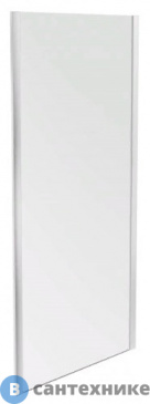 картинка Боковая панель Jacob Delafon SERENITY E14F80-GA фиксированная, реверсивная, стек. прозр., профиль хром /80х190/
