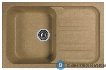 картинка Кухонная мойка Dr. Gans Адель 780, терракота СМс (25.090.C0780.406)