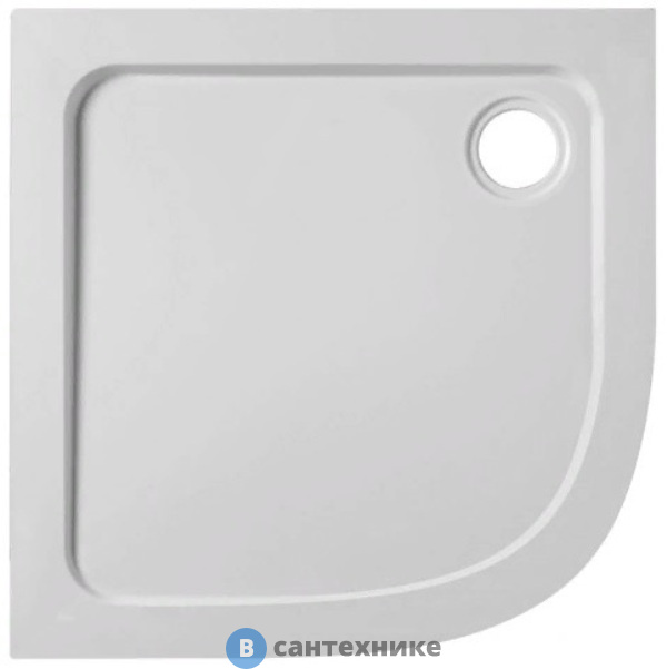 Душевой поддон Jacob Delafon FLIGHT E62444-00 акриловый, без сифона /90х90х4/ (бел)