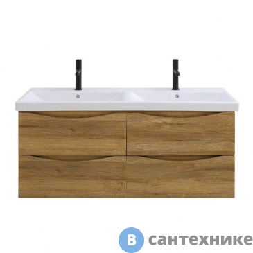 картинка Тумба под раковину BelBagno MARINO-CER с двумя чашами подвесная, с четырьмя выкатными ящиками, Bordo Lucido, 1172х440х500, MARINO-CER-1200-4C-SO-2-BRDL-P