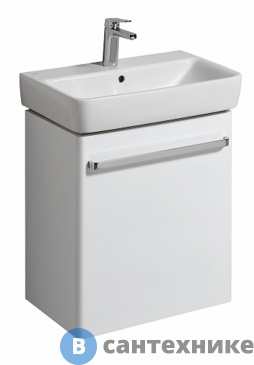 картинка Тумба под умывальник Geberit 862060000 RENOVA NR.1 COMPRIMO /550х604х337/ правый/левый