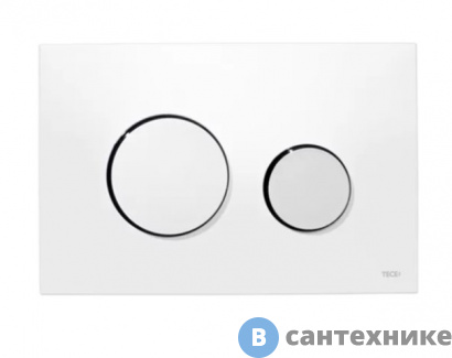 картинка Клавиша смыва TECE TECEloop 9240627 белый/хром глянцевый