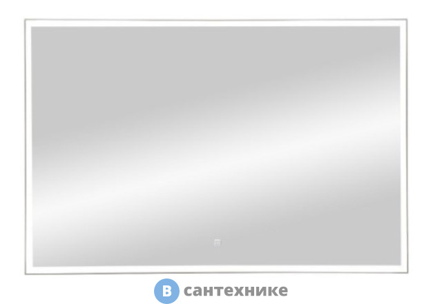 Зеркало с подсветкой Art & MAX Arezzo 1200x800 тёплый/холодный свет AM-Are-1200-800-DS-FC