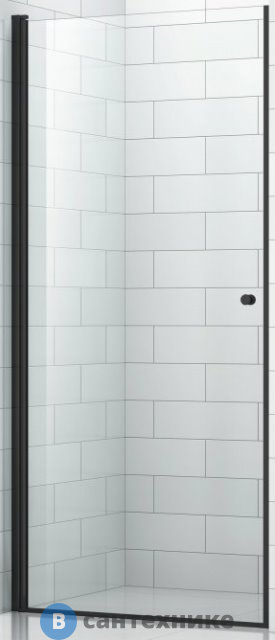 Душевая дверь Cezares ECO-O-B-1-80-C-NERO (800x1900)