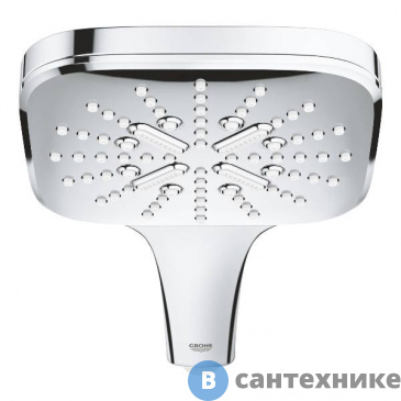картинка Лейка для душа Grohe 26550000 RAINSHOWER 310 Cube, 3 режима (хром)
