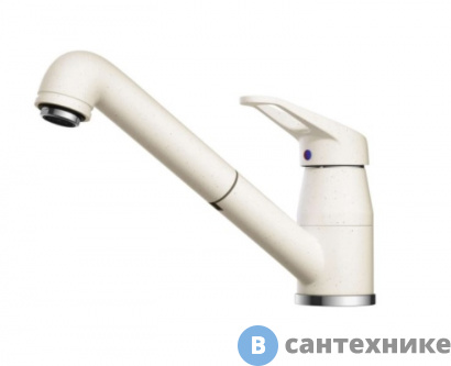 картинка Смеситель OMOIKIRI Tateyama-S-WH белый (4994138)