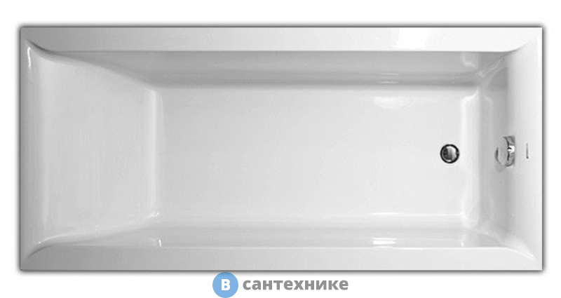Акриловая ванна Vagnerplast VERONELA 170 (VPBA170VEA2X-04), без каркаса и сифона