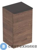 Шкафчик Geberit SMYLE Square 500.360.JR.1 боковой, левый, с одной дверцей (пекан)