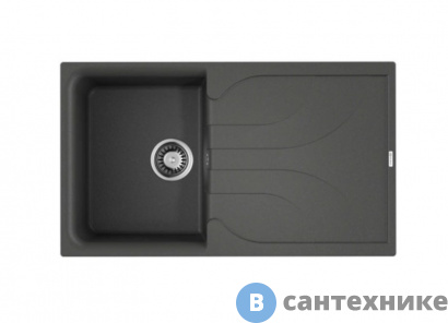 картинка Кухонная мойка OMOIKIRI Yasugata 86-PL платина (4993875)