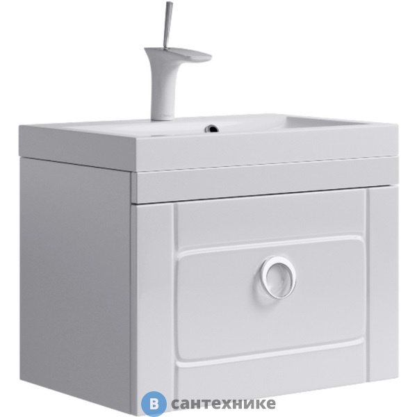 Тумба под раковину Aqwella INFINITY 60 Inf.01.06/001 (подвесная, белый)