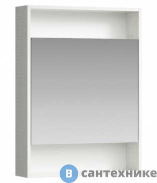 картинка Шкаф-зеркало Aqwella SIT0406DK дуб канадский (SIT0406DK)