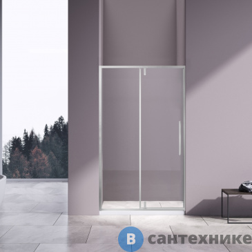 картинка Душевая дверь Vincea Slim-N VDP-4SN120CL, хром, стекло прозрачное