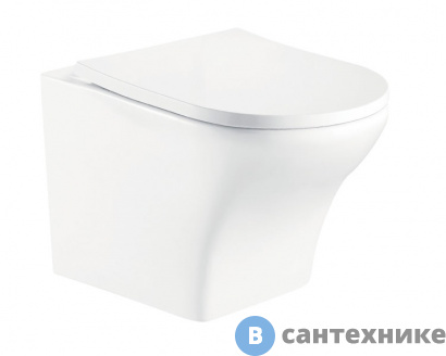 картинка Унитаз с инсталляцией WELTWASSER и кнопкой смыва (MARBERG 507 + ODENBACH 004 GL-WT + MAR 507 SE)