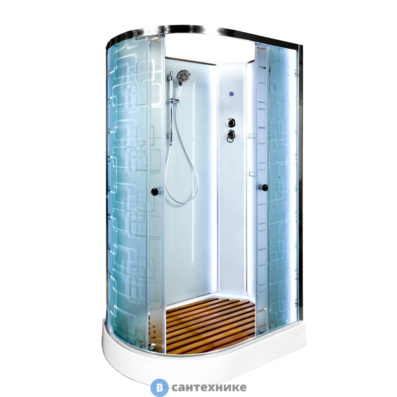 Душевая кабина DTO EM1511RN LED