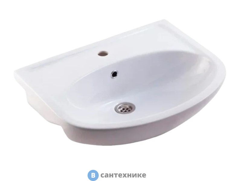 Раковина AZARIO Domino (600*555*80)+ сифон (CS00082282)