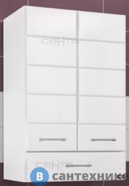 картинка Шкаф подвесной СанТа Омега 600*900 1 ящ. над стиральной машиной (407005)