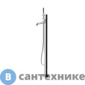 Смеситель Gattoni CIRCLE TWO для ванны напольный 994 мм, с встроенной частью, хром (9108/91C0)
