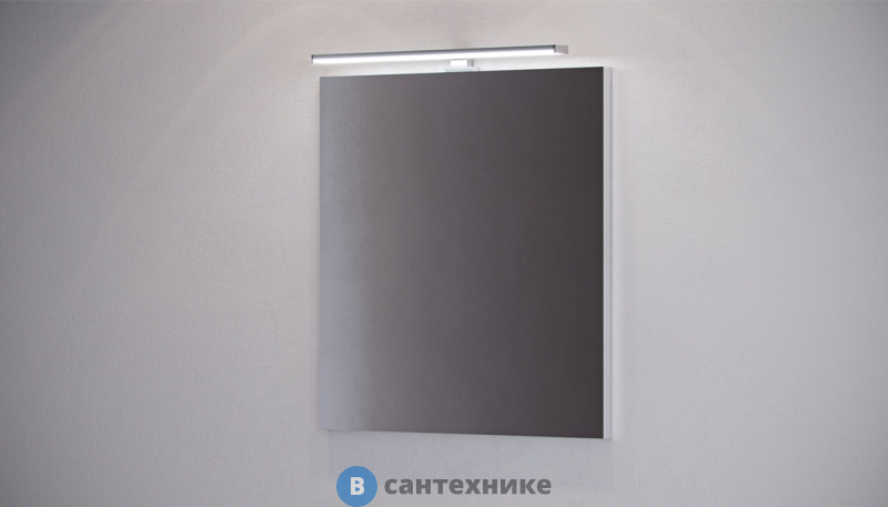 Зеркало Velvex Klaufs 70 с LED светильником (zkKLA.70-14)