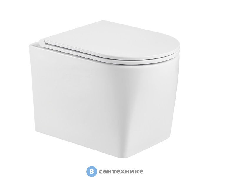 Унитаз с инсталляцией WELTWASSER и кнопкой смыва (MARBERG 507 + NESENBACH 004 GL-WT + MAR 507 RD)