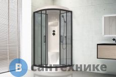 Душевая кабина Royal Bath RB 100HK6-GT-BL 1000x1000x2170 (серое/прзрачное)
