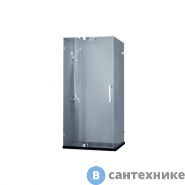 картинка Душевой уголок Bravat BS120.3111A прямоуг. с одной раздвижной дверью VEGA 1200х800х2000мм, 8 мм, без поддона