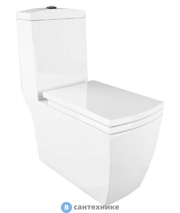 Унитаз с бачком Arcus 050 моноблок золото (без сиденья)