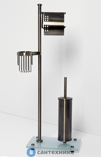 Стойка WasserKRAFT K-1234 комбинированная напольная, покрытие "светлая бронза"