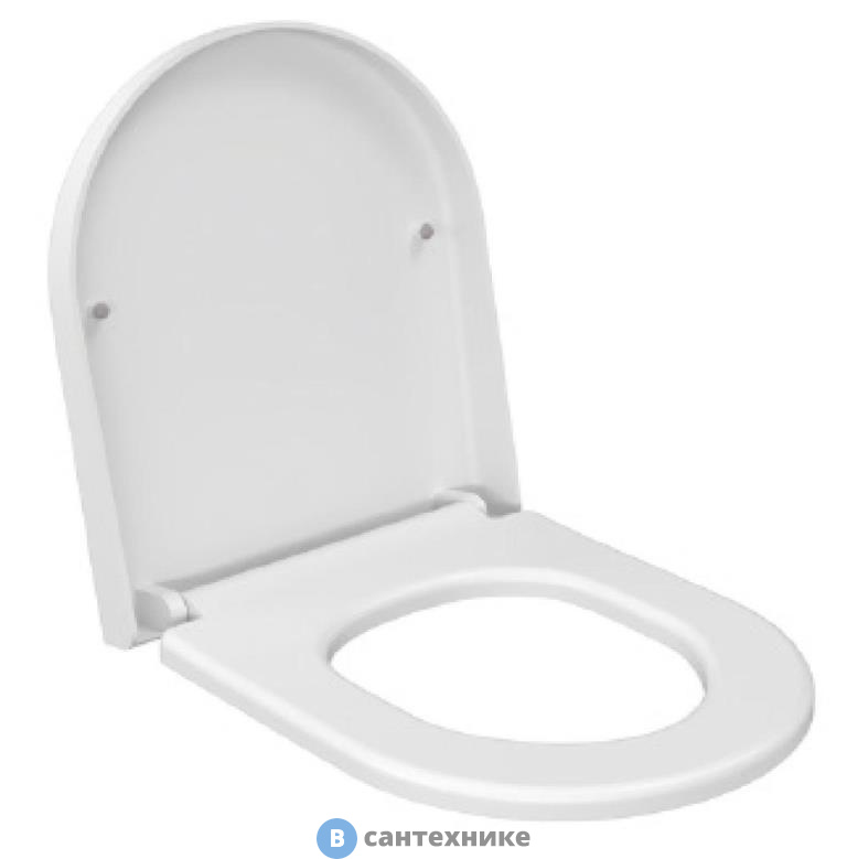 Сиденье д/унитаза Ambassador Queen 112T20001 (толстое) белое