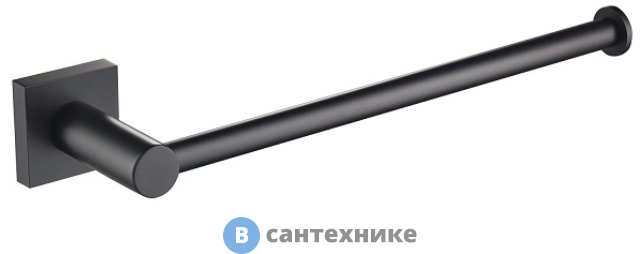 Полотенцедержатель Timo Selene Black 12035/03 одинарный