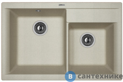 картинка Кухонная мойка FLORENTINA Касси 780, грей FS (20.230.E0780.305)