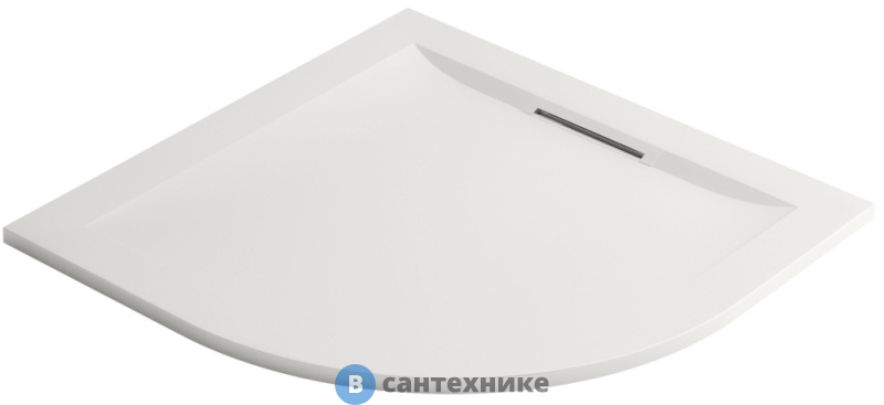 Душевой поддон Jacob Delafon Flight Pure E62322-00 80x80, полукруг