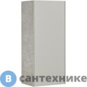 Шкаф навесн Акватон СОХО Слэйт\Галька серая (1A258403AJ9A0)