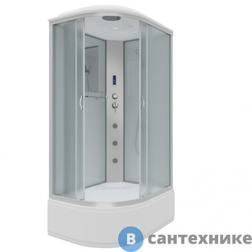 картинка Душевая кабина Niagara NG-2310-14RF (1200х800х2150) высокий поддон, стекло матовое