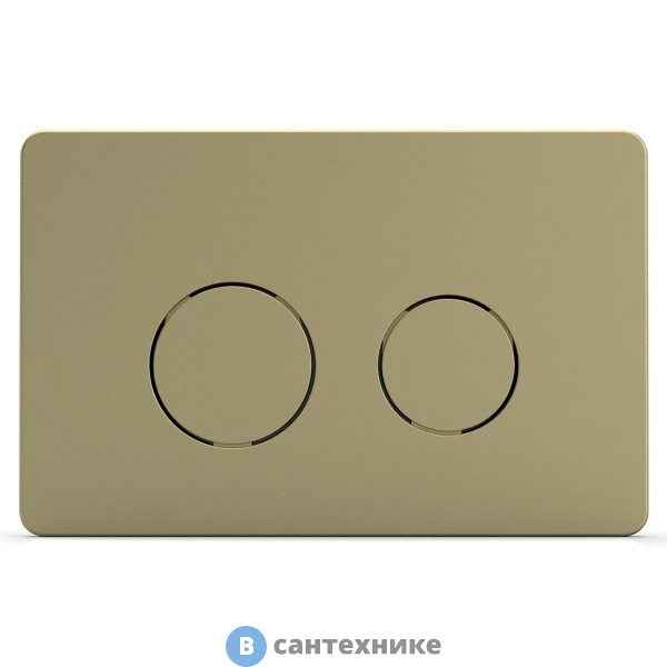 Клавиша смыва AZARIO золото (круглая) (AZ-8200-0086/AZ-P57-0160)