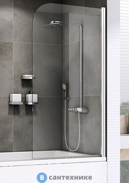 Шторка на ванну ABBER Ewiges Wasser AG52080 80*140