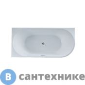 Ванна акриловая Vincea VBT-402-1700L, 1700*800*580, белый, левая, слив-перелив хром