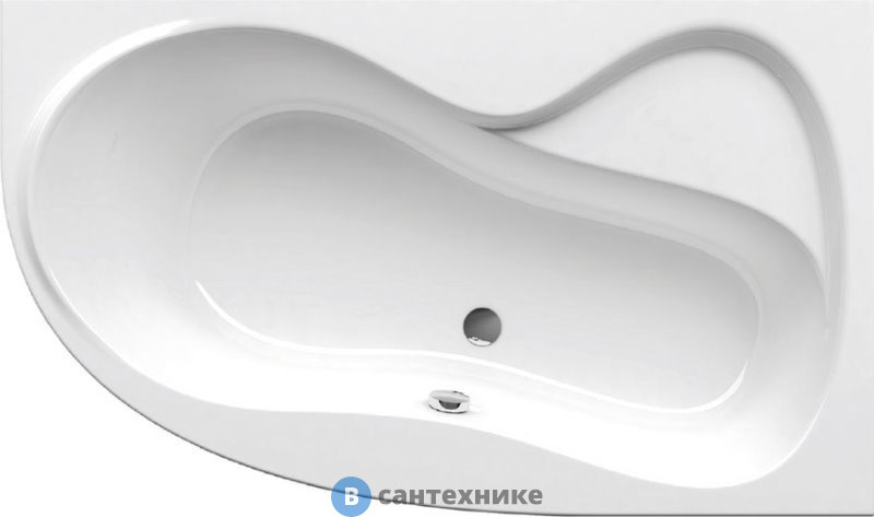 Акриловая ванна Ravak ROSA 160x95 P белая (C581000000)
