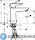 картинка Смеситель Hansgrohe 71712000 Talis E 110 для раковины