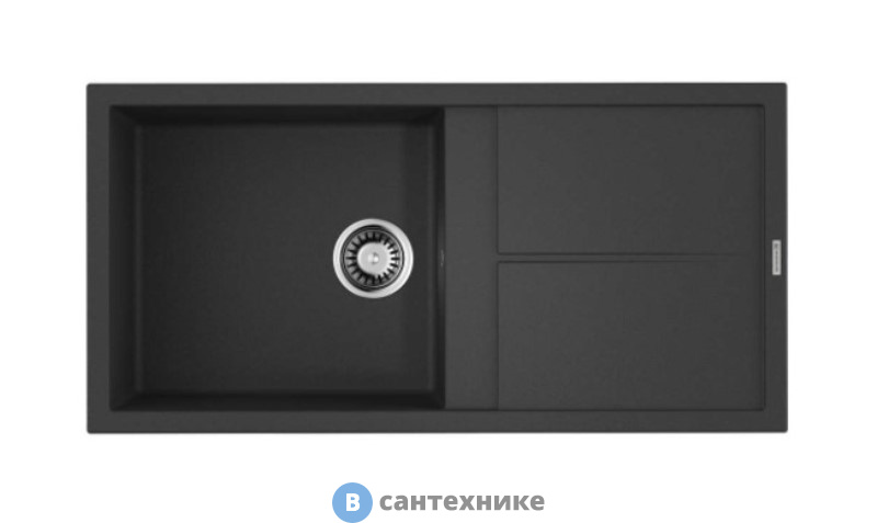 Кухонная мойка OMOIKIRI Sumi 100-BL черный (4993654)