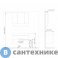 картинка Зеркальный шкаф ORKA Malta 75 антрацит матовый