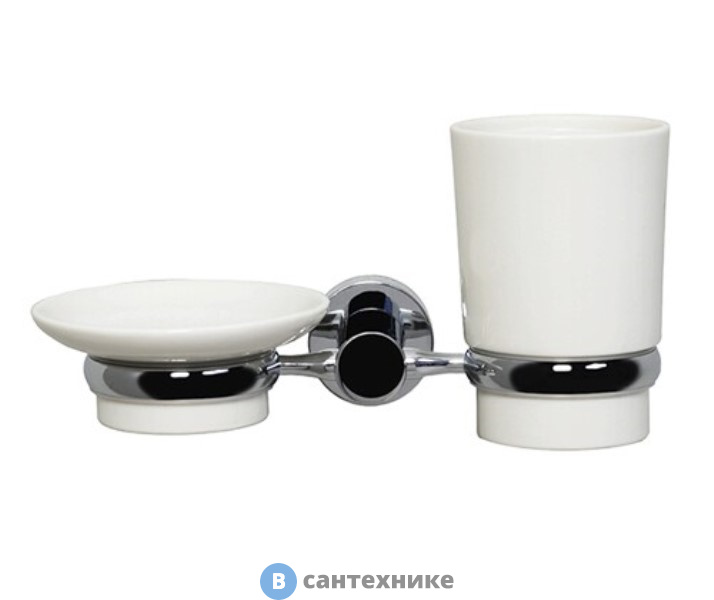 Держатель стакана и мыльницы WasserKRAFT K-28226