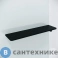 картинка Душевая перегородка Niagara Nova NG-582-10 BLACK (100х200) черный матовый, стекло белый градиент