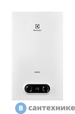 картинка Водонагреватель проточный газовый Electrolux GWH 10 NanoPlus 2.0